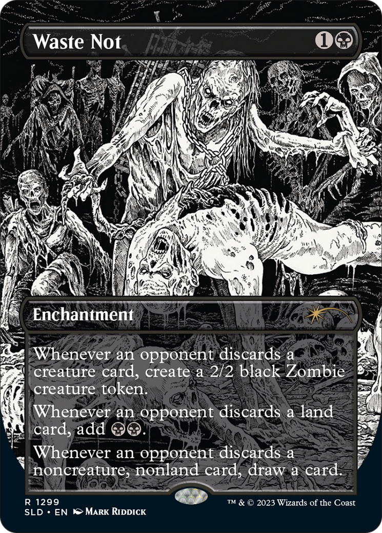 Waste Not (SLD-1299) - Secret Lair Drop (Borderless)
