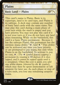 Plains (254) (Full-Text Lands) (SLD-254) - Secret Lair Drop