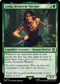 Leela, Sevateem Warrior (WHO-107) - Doctor Who Foil