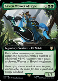 Arwen, Weaver of Hope (Extended Art) (LTC-118) - Tales of Middle-earth Commander: (Extended Art) Foil