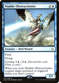 Nimble Obstructionist (PRE-040) - Hour of Devastation Promos Foil