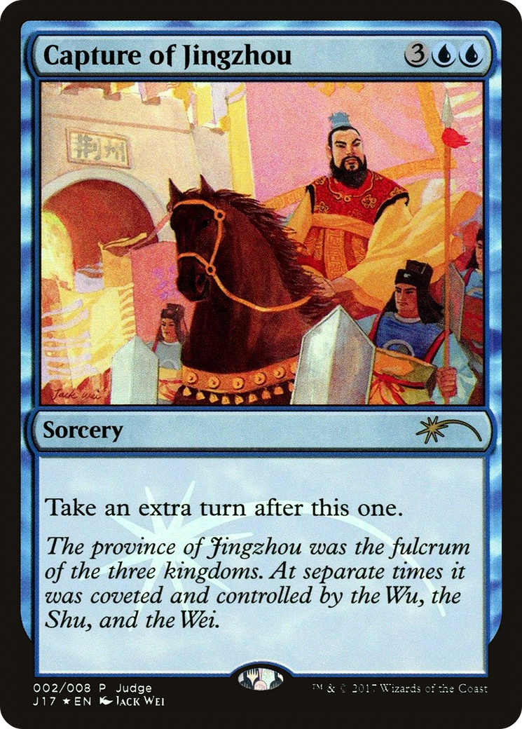 Capture of Jingzhou (JDG-002) - Judge Gift Cards 2017 Foil