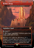 Helm's Deep - Shinka, the Bloodsoaked Keep (LTC-374) - Tales of Middle-earth Commander / Helm's Deep (Borderless) Foil