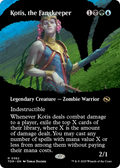 Kotis, the Fangkeeper (Borderless) (TDM-362) - Tarkir: Dragonstorm: (Showcase) Foil