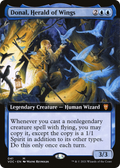 Donal, Herald of Wings (Extended Art) (VOC-041) - Crimson Vow Commander: (Extended Art)