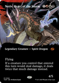 Neriv, Heart of the Storm (Borderless) (TDM-366) - Tarkir: Dragonstorm: (Showcase) Foil