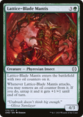 Lattice-Blade Mantis (ONE-173) - Phyrexia: All Will Be One Foil