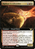 Radiant Scrollwielder (Extended Art) (STX-350) - Strixhaven: School of Mages: (Extended Art) Foil