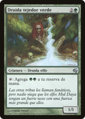 Greenweaver Druid (Spanish) - "Druida tejedor verde" (PS11-140) - Salvat 2011