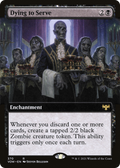 Dying to Serve (Extended Art) (VOW-370) - Innistrad: Crimson Vow: (Extended Art)