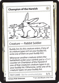 Champion of the Hareish (MB2PC-) - Mystery Booster 2