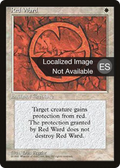 Red Ward (4BB-) - Fourth Edition Foreign Black Border