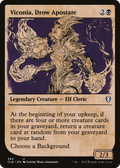 Viconia, Drow Apostate (Showcase) (CLB-394) - Commander Legends: Battle for Baldur's Gate: (Showcase)