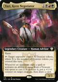 Vazi, Keen Negotiator (Extended Art) (NCC-110) - New Capenna Commander: (Extended Art)