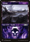 Swamp (Showcase) (M21-311) - Core Set 2021: (Showcase) Foil
