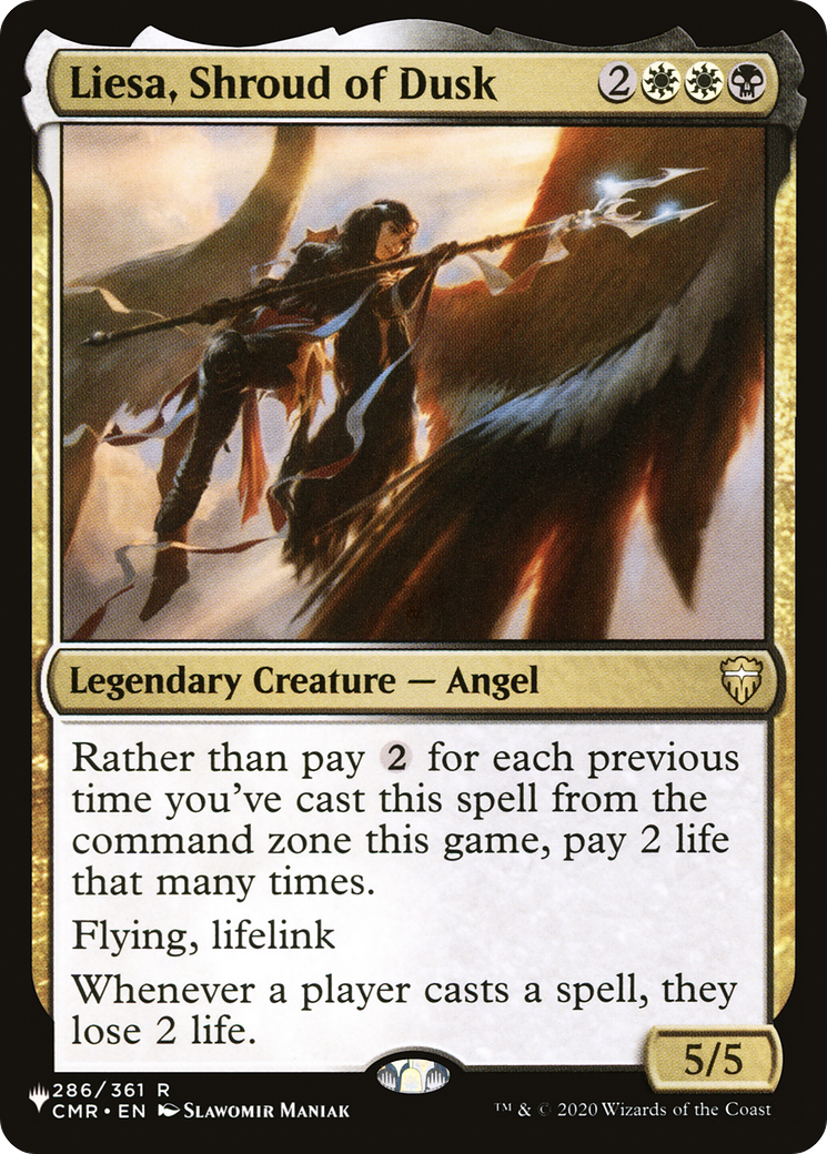 Liesa, Shroud of Dusk (LIST-286/361) - The List