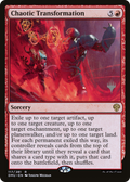Chaotic Transformation (PPDMU-117) - Dominaria United Promos Foil