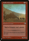 Wall of Granite (LIST-) - The List