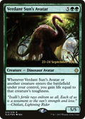 Verdant Sun's Avatar (PRE-213) - Ixalan Promos Foil
