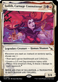 Judith, Carnage Connoisseur (Showcase) (MKM-363) - Murders at Karlov Manor: (Showcase) Foil
