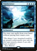 Omniscience (PRE-065) - Core Set 2019 Promos Foil