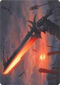 Sword of Sinew and Steel // Sword of Sinew and Steel (AMH1-047) - Modern Horizons Art Series (Borderless)