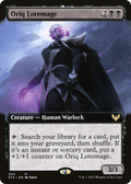 Oriq Loremage (Extended Art) (STX-304) - Strixhaven: School of Mages: (Extended Art)