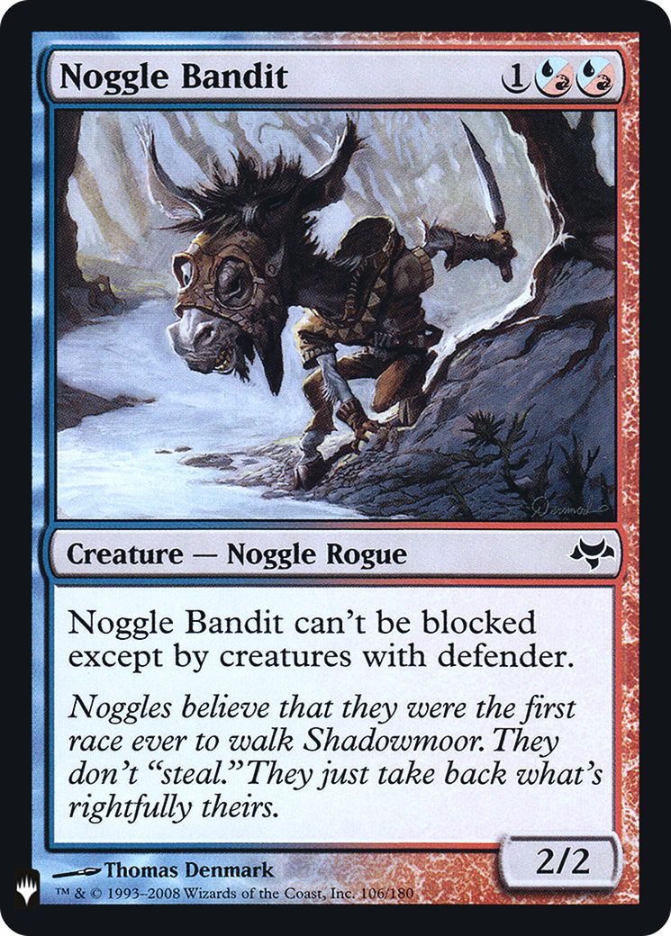 Noggle Bandit (LIST-106) - The List Foil