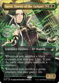 Savra, Queen of the Golgari (Anime Borderless) (RVR-440) - Ravnica Remastered