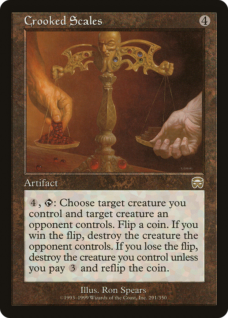 Crooked Scales (MMQ-291) - Mercadian Masques Foil