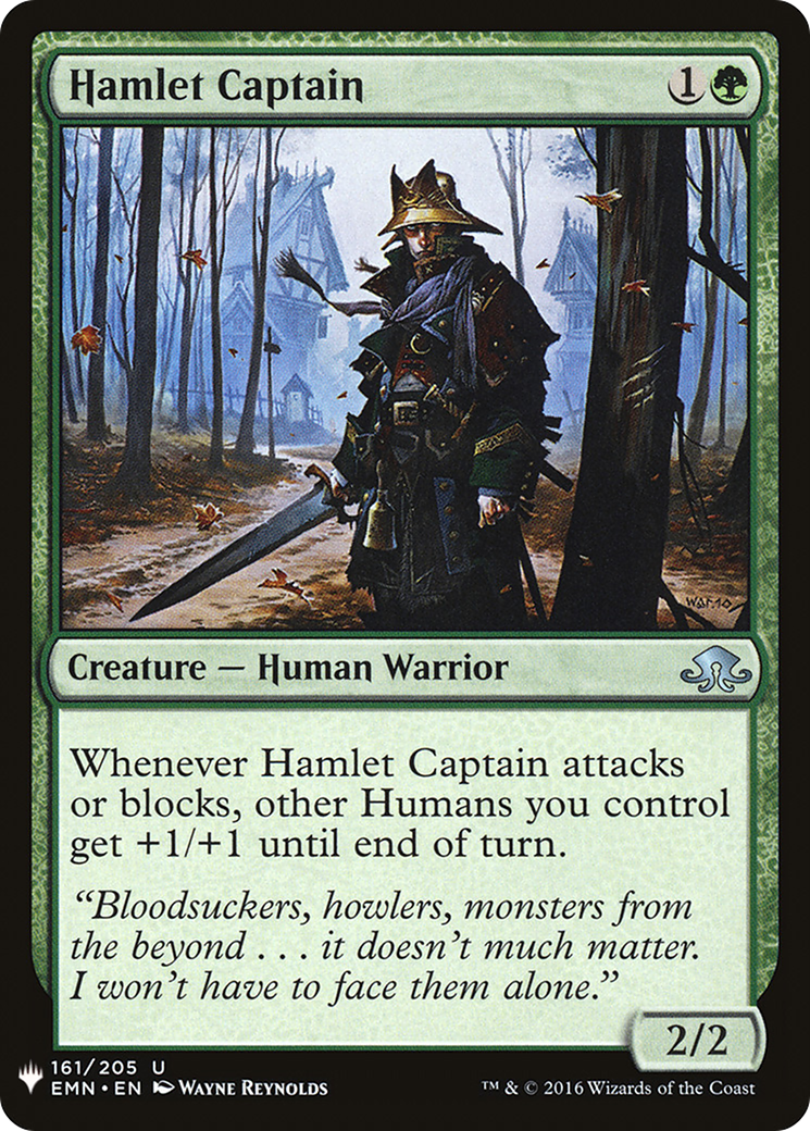 Hamlet Captain (LIST-161) - The List