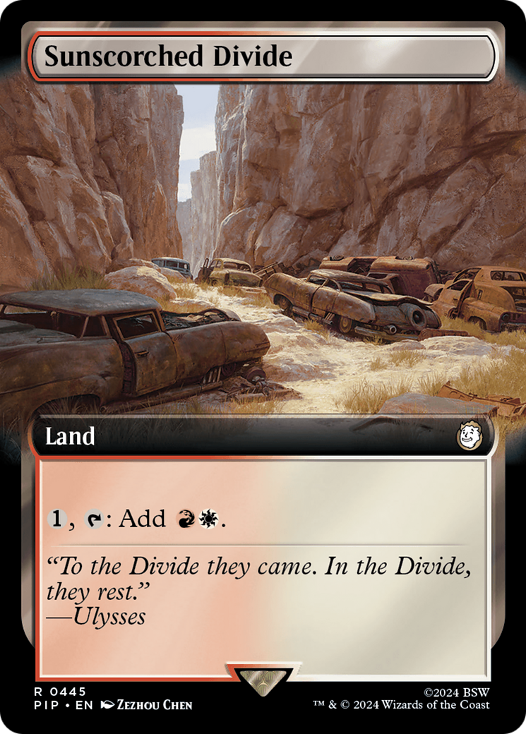 Sunscorched Divide (Extended Art) (PIP-445) - Fallout: (Extended Art)