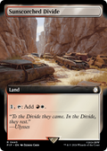 Sunscorched Divide (Extended Art) (PIP-445) - Fallout: (Extended Art) Foil