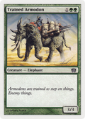 Trained Armodon (8ED-284) - 8th Edition