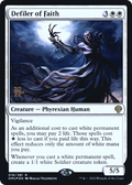 Defiler of Faith (PRE-016) - Dominaria United Promos Foil