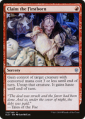 Claim the Firstborn (ELD-118) - Throne of Eldraine