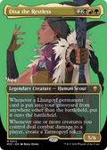 Disa the Restless (Borderless) (M3C-012) - Modern Horizons 3 Commander