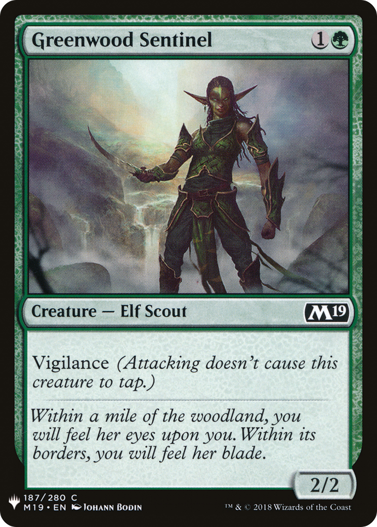 Greenwood Sentinel (LIST-187) - The List