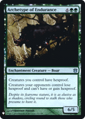 Archetype of Endurance (LIST-116) - The List: (enchantment) Foil