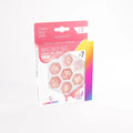 Dice: 7 pc: Candy-like Series: Peach