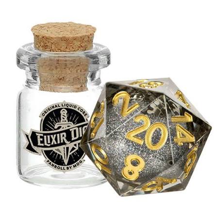 Dice: 1x D20: Elixir Liquid Core: Vanishing Oil