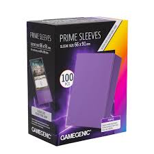 Sleeves: Gamegenic: Prime Sleeves: Purple (100) (ML) (Repackaging)