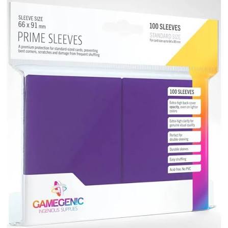 Sleeves: Gamegenic: Prime Sleeves: Purple (100) (ML)