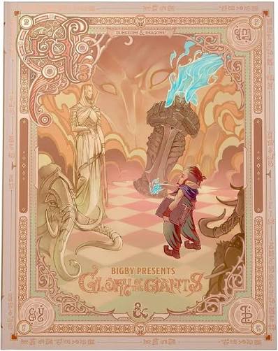 D&D Bigby Presents: Glory of the Giants RPG Alternate Cover (HC)