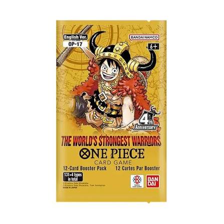 One Piece - The World's Strongest Warriors OP-17 - Booster Pack