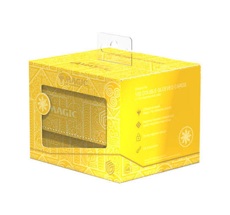 Ug Deck Case Sidewinder 100+ Xenoskin Mtg Avatar: The Last Airbender - Mana Symbol White