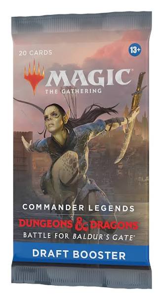 Commander Legends Battle for Baldur's Gate Draft Booster Pack