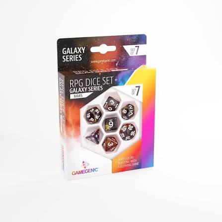 Dice: 7 pc: Galaxy Series: Mars