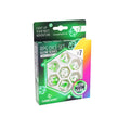 Dice: 7 pc: Glow Series: Toxic Stones
