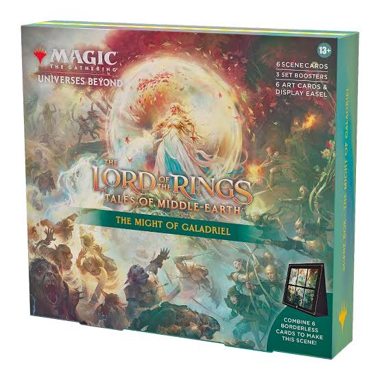 MTG - Lord of the Rings: Tales of Middle Earth - Holiday - Scene Box - The Might of Galadriel